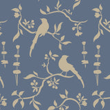 Chinoiserie Birds Stencil Annie Sloan Stencils Gaysha Chalk Paint 